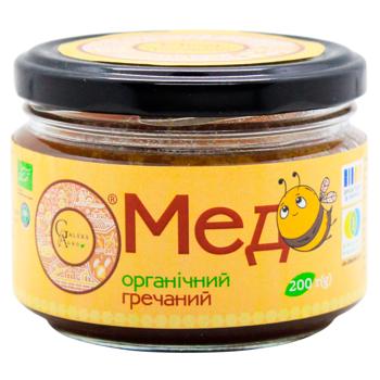 Мёд гречишный Galeks-Agro органический 200г