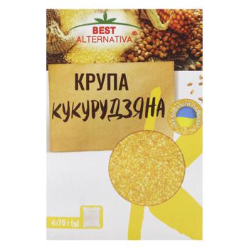 Best Alternativa in Packages Corn Groats 280g - buy, prices for ULTRAMARKET - photo 2