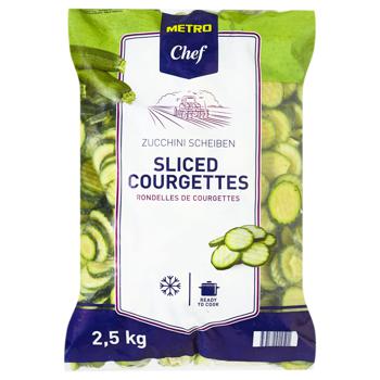 Metro Chef Frozen Sliced Courgettes 2.5kg - buy, prices for METRO - photo 1