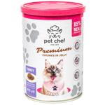 Вологий корм для котів Pet Chef 415 г - індичка