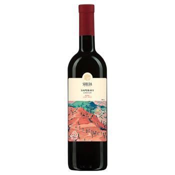 Shilda Saperavi Red Dry Wine 12.5% 0.75l - buy, prices for AlcoHub - photo 2