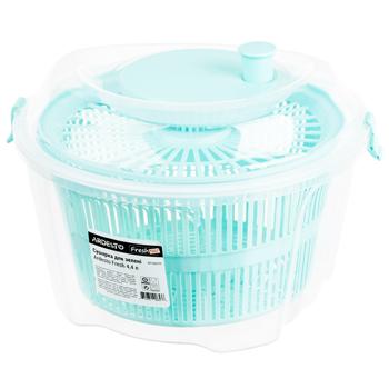 Сушилка для зелени Ardesto Fresh голубой тифани 4,4л