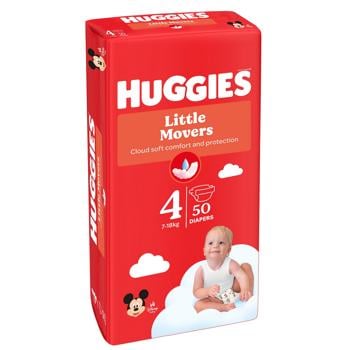 Підгузки Huggies Ultra Comfort 4 7-18кг 50шт - купити, ціни на Таврія В - фото 2