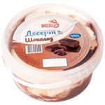 Dessert Milkin sour cream chocolate 9% 400g Ukraine