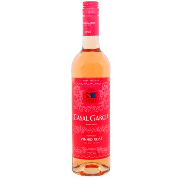 Вино Casal Garcia Vinho Rose Verde рожеве напівсухе 9,5% 0,75л