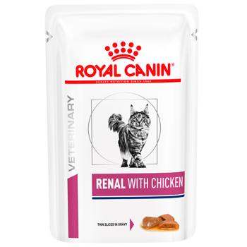 Набор корма Royal Canin Renal для кошек с заболеваниями почек сухой 2кг + влажный 4шт*85г - купить, цены на MasterZoo - фото 3