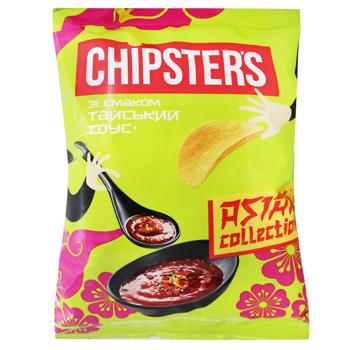 Chipster's Thai Sauce Chips 100g - buy, prices for Vostorg - photo 1