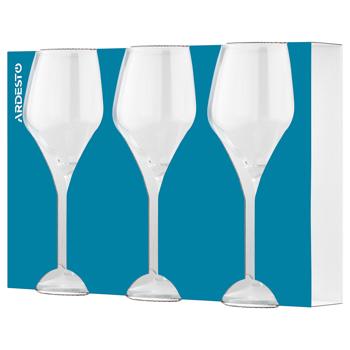 Набор бокалов Ardesto Gloria для вина 440мл 3шт - купить, цены на КОСМОС - фото 2