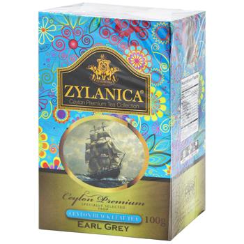 Чай чорний Zylanica з бергамотом 100г