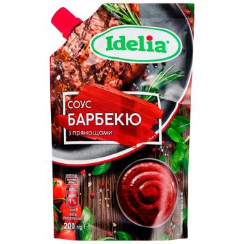Соус Idelia Барбекю 200г - купить, цены на ЕКО Маркет - фото 1