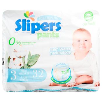 Slipers EP-203 3 Midi Diapers-Panties 4-9kg 32pcs - buy, prices for - photo 3