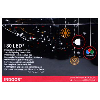 Гирлянда Мультиколор 180 LED 9м - купить, цены на - фото 2