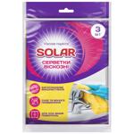 Solar Viscose Cleaning Wipes 3pcs