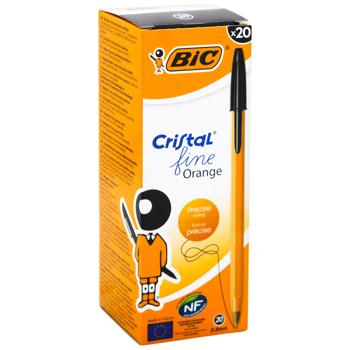 Bic Orange Black Ball Pen 20pcs - buy, prices for METRO - photo 3