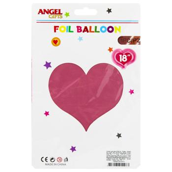 Шарик Angel Gifts воздушный Сердце 41х43см - купить, цены на За Раз - фото 3