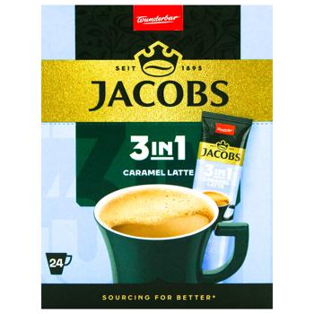 Напій кавовий Jacobs Caramel Latte 3в1 12,3г*24шт - купити, ціни на - фото 3