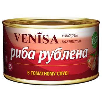 Venisa Chopped Fish in Tomato Sauce 240g - buy, prices for Chudo Market - photo 2