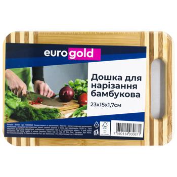 Eurogold Bamboo Cutting Board 23x15cm - buy, prices for Auchan - photo 1