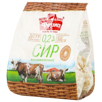 Ferma Low-Fat Cottage Cheese 350g - buy, prices for MegaMarket - photo 1