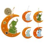 Слоник на місяці 14х11см