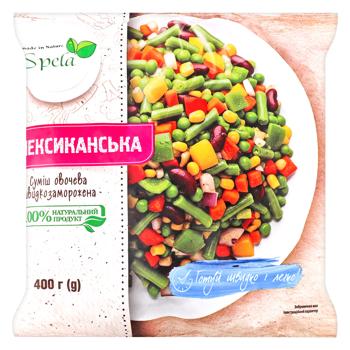 Смесь овощная Spela Мексиканская замороженная 400г - купить, цены на КОСМОС - фото 1
