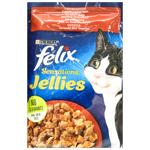 Felix Fantastic Wet Food with Beef for Cats 85g