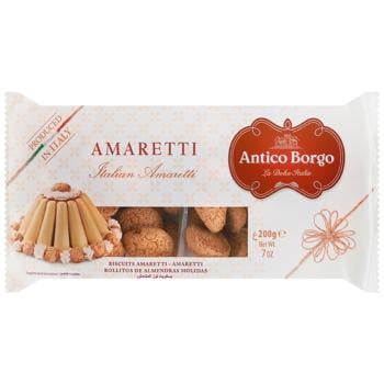 Печенье Antico Borgo Amaretti миндальное 200г