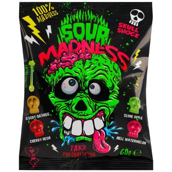 Argo Sour Madness Assorted Fruit Candies 60g