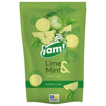 Крем-мыло жидкое Jam Lime and Mint с глицерином 300мл - купить, цены на Таврия В - фото 1
