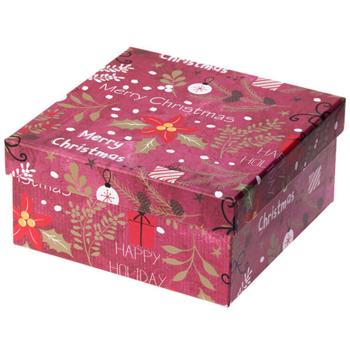 Коробка подарочная 14,5х14,5х7см в ассортименте - купить, цены на METRO - фото 2