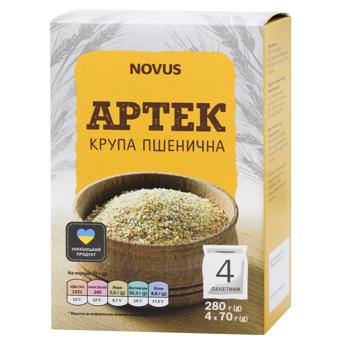 Крупа пшеничная Novus Артек 4x70г