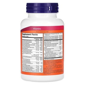 Now Foods Adam Superior Men's Multi Men's Multivitamin 60 tablets - buy, prices for - photo 3