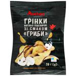 Гренки Auchan ржано-пшеничные со вкусом Грибы 70г