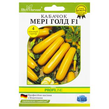 Семена Rich Harvest Кабачок Мэри Голд F1 25шт - купить, цены на КОСМОС - фото 1