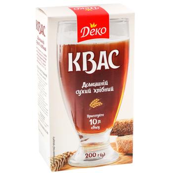 Квас Деко Домашній сухий хлібний 200г - купити, ціни на Auchan - фото 2