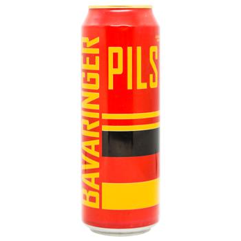 Bavaringer Pils Light Filtered Beer 4.8% 0.5l - buy, prices for - photo 1