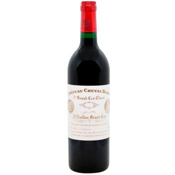 Вино Chateau Cheval Blanc красное сухое 12,5% 0,75л - купить, цены на WINETIME - фото 1