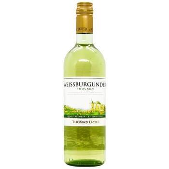 Thomas Rath Weissburgunder White Dry Wine 12.5% 1l - buy, prices for METRO - photo 1