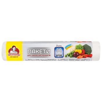 Pomichnytsya Freezer Packs 20x30cm 50pcs - buy, prices for Ideal - photo 1