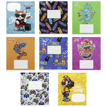 Тетрадь Школьник линия 18 листов