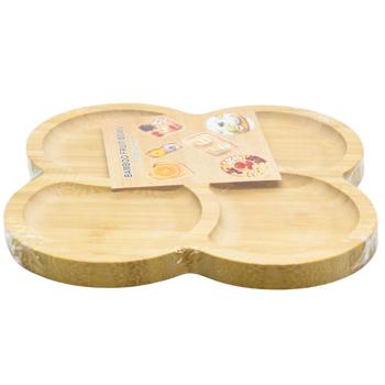 Менажниця дерев'яна YD2235-1 - купити, ціни на КОСМОС - фото 1