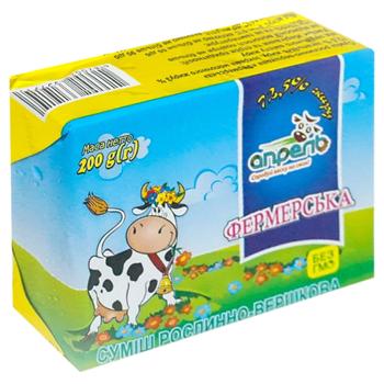 Kviten Farm Vegetable Dairy Mix 72.5% 200g - buy, prices for Chudo Market - photo 1