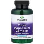 Магниевый комплекс Swanson Triple Magnesium Complex 400мг 100 капсул