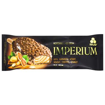 Морозиво Рудь Imperium Нуга-карамель-арахіс 70г - купити, ціни на Торба - фото 2