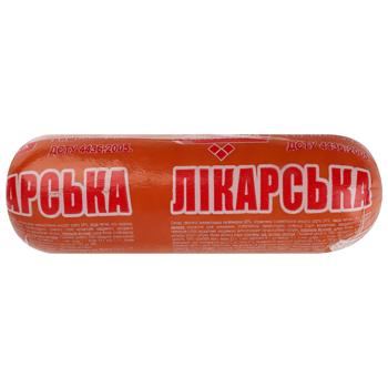 Ковбаса Самобранка Лікарська варена вищого гатунку