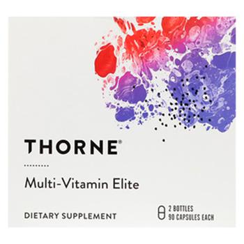 Мультивітаміни Thorne Research Multi-Vitamin Elite 2 банки по 90 капсул - купити, ціни на Біотус - фото 2