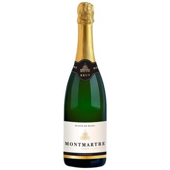 Вино ігристе Montmartre Brut 10,5% 0,75л - купити, ціни на КОСМОС - фото 1
