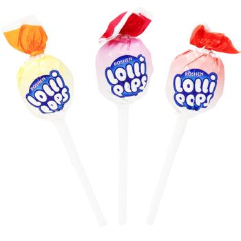 Карамель Roshen Lollipops со вкусом йогурта