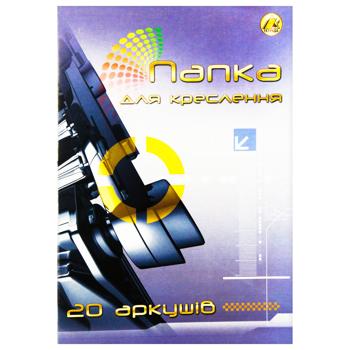 Папка для креслення Тетрада А3 12 аркушів 490503 - купити, ціни на ULTRAMARKET - фото 1