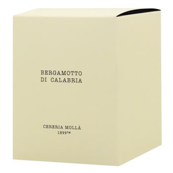 Cereria Molla Premium Bergamotto di Calabria Scented Candle 230g - buy, prices for WINETIME - photo 1